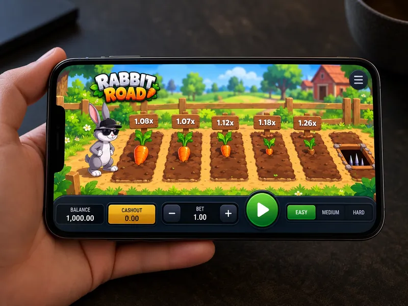 Rabbit Road na smartfonie